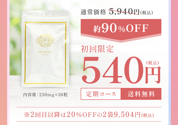 初回限定価格 定期コース送料無料